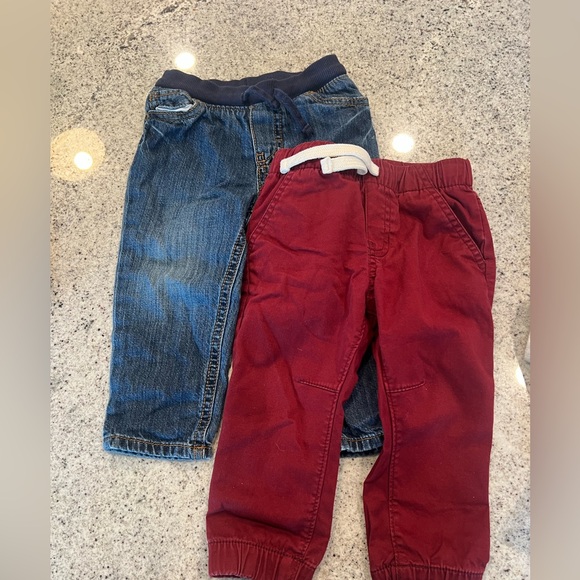 Baby toddler boy bundle pants joggers and bodysuit 12-18 months - Picture 5 of 8